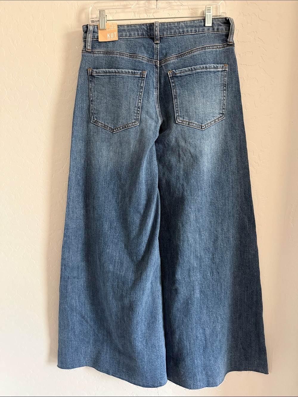 KUT From The Kloth high-rise BLAKE supe wide leg jeans size 4 NWT - Picture 2 of 7
